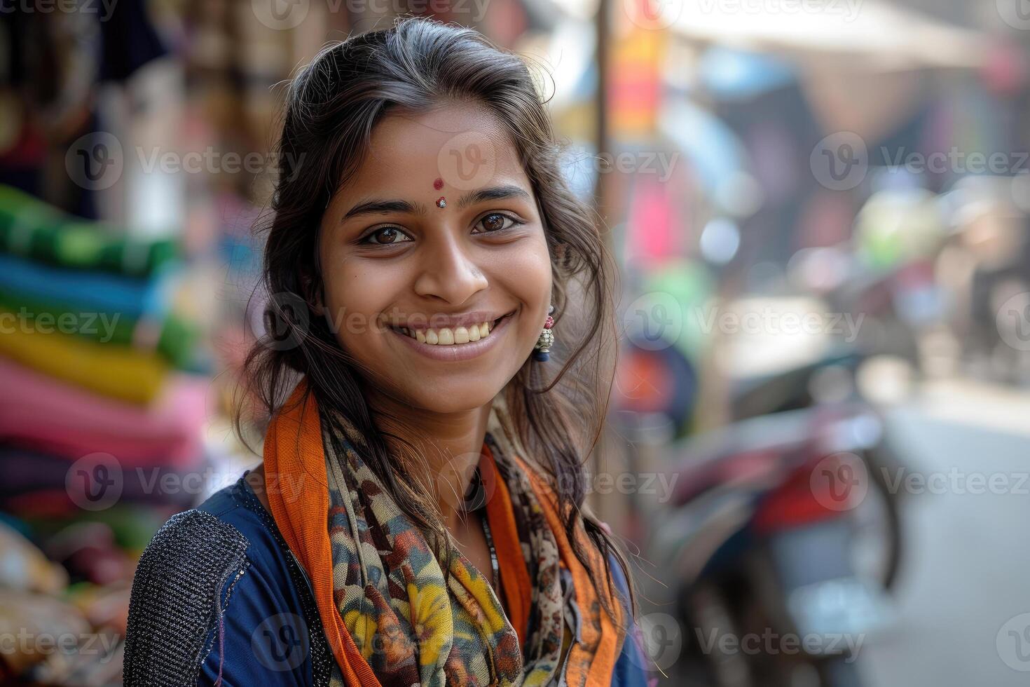 Portrait of Indian Woman photo