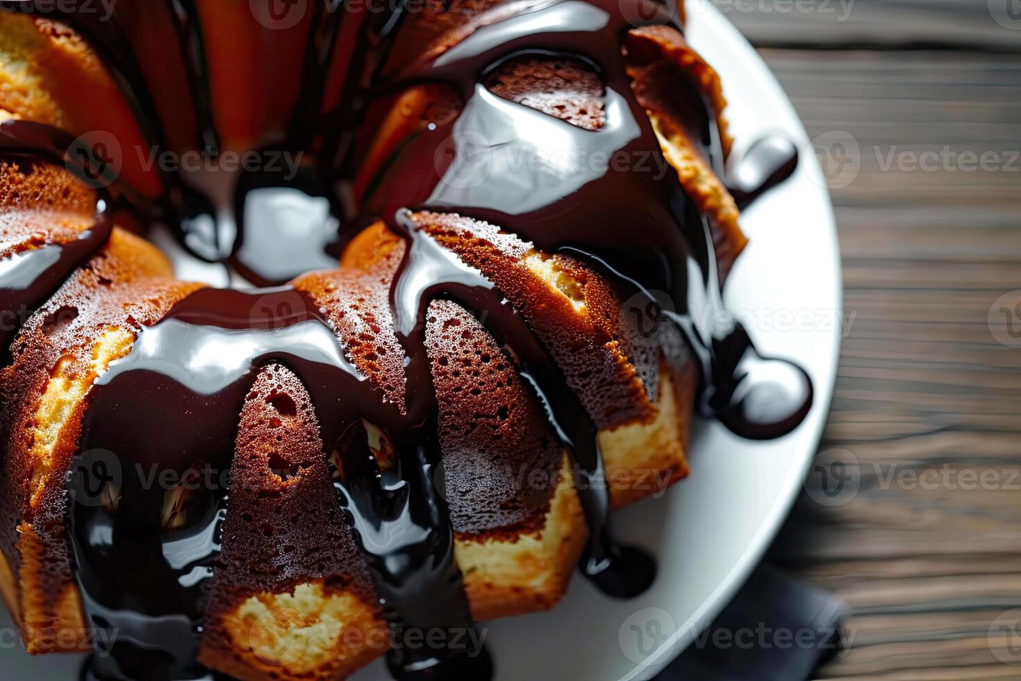 Bundt Cake Top View photo
