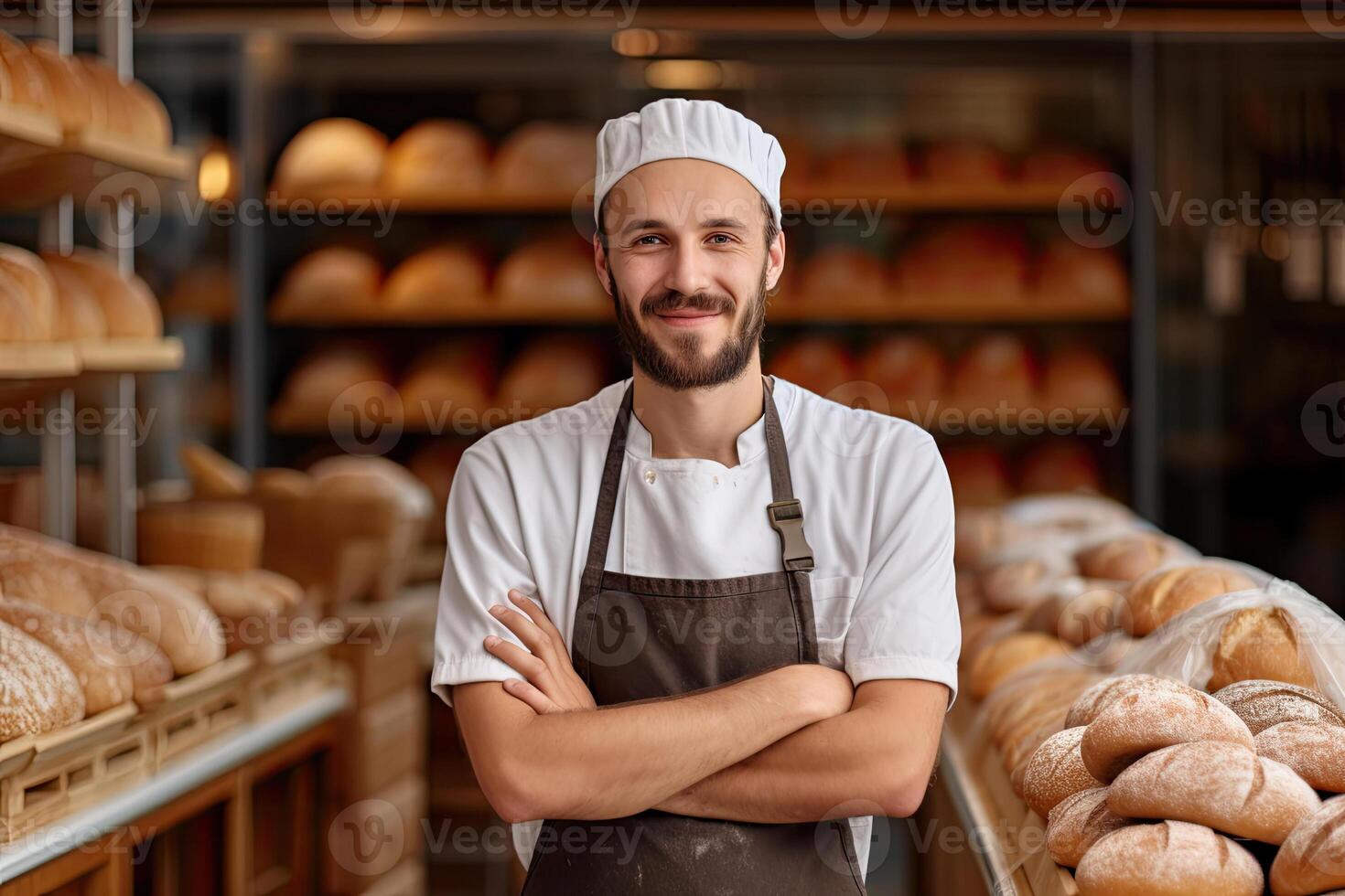 Worker in Bakery photo