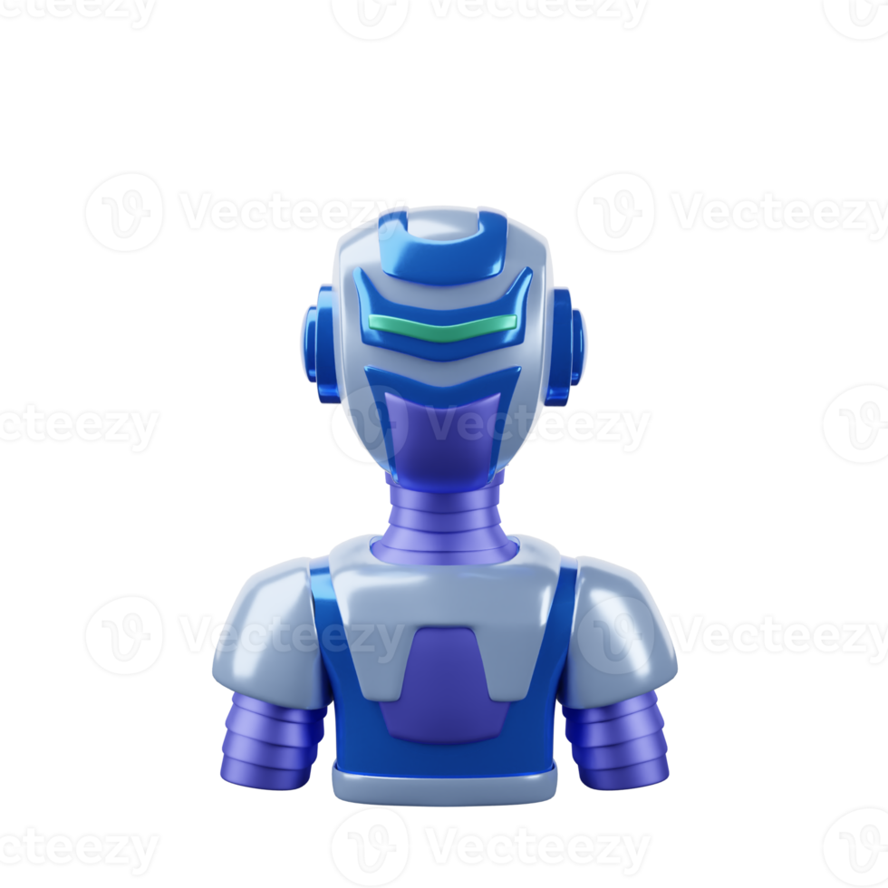 3D Illustration robot png