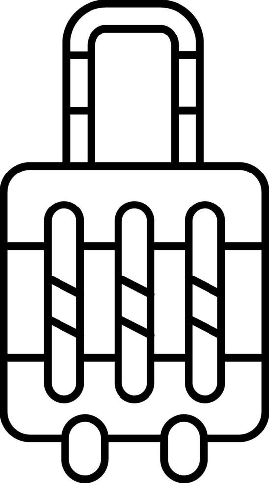Travelling Line Icon vector