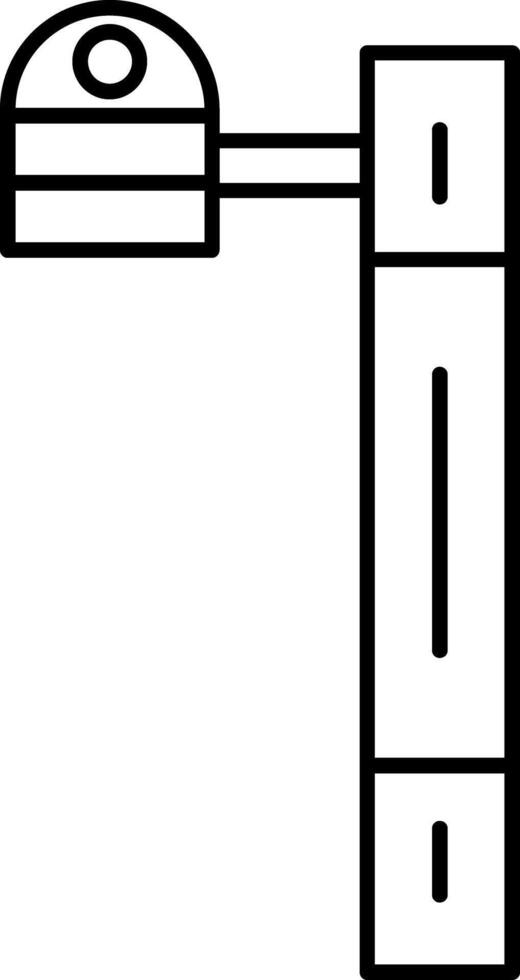 Cctv Line Icon vector