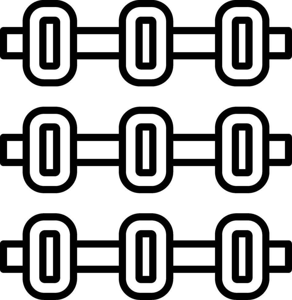 Buoys Line Icon vector