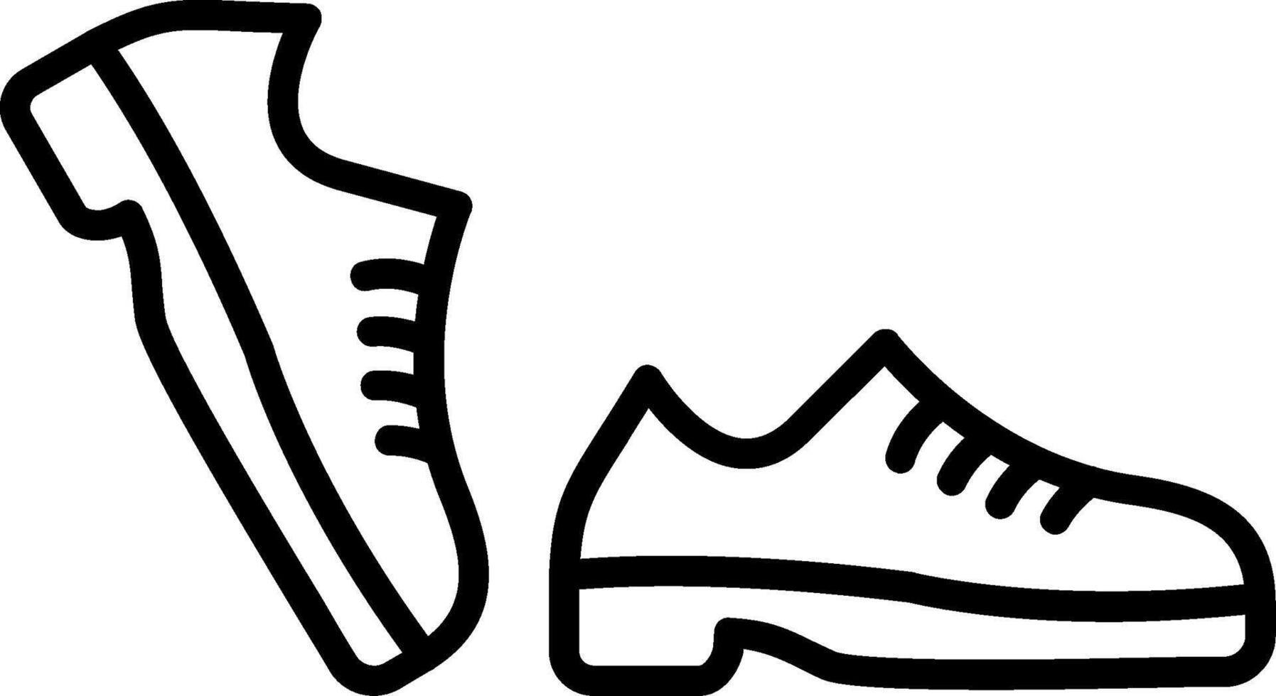 Shoes Line Icon vector