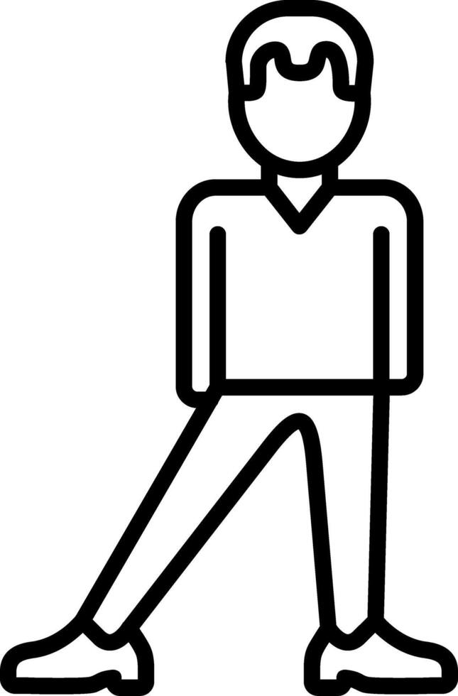 Balanced Line Icon vector