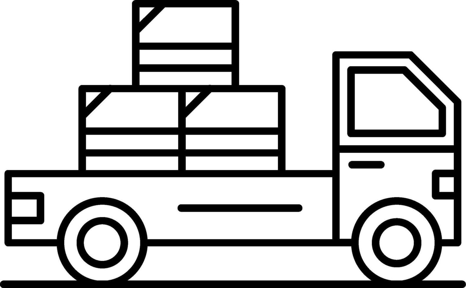 Delivery Truck Icon vector