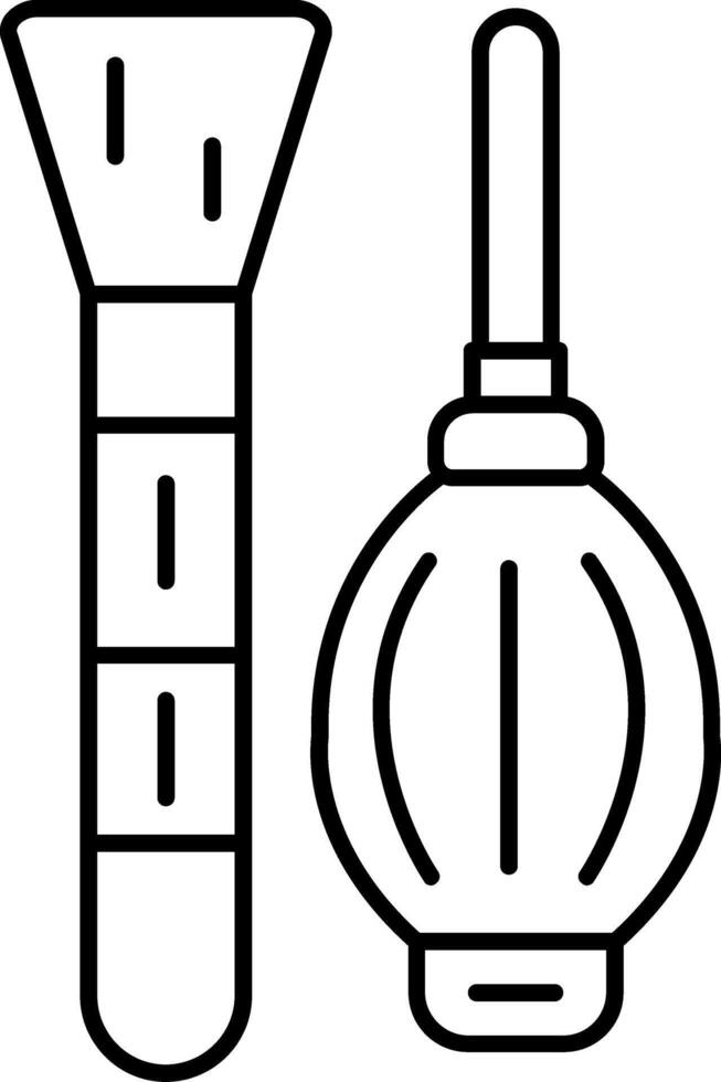 Cleaning Line Icon vector