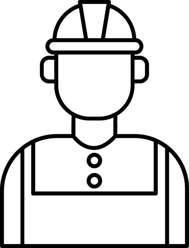 Technician Line Icon vector