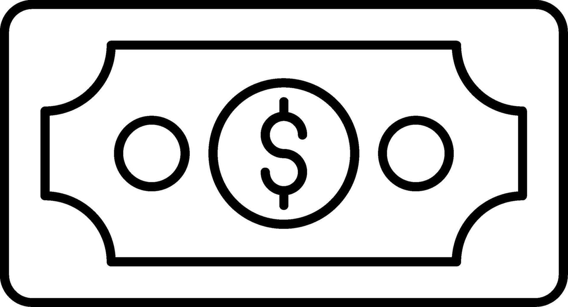 Money Line Icon vector