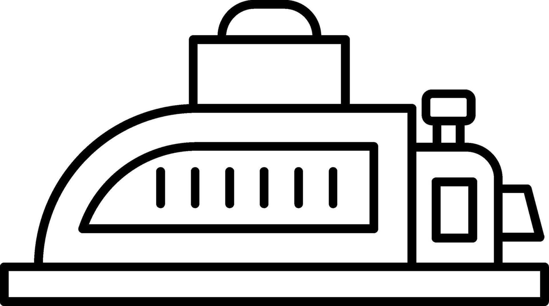 Planer Line Icon vector