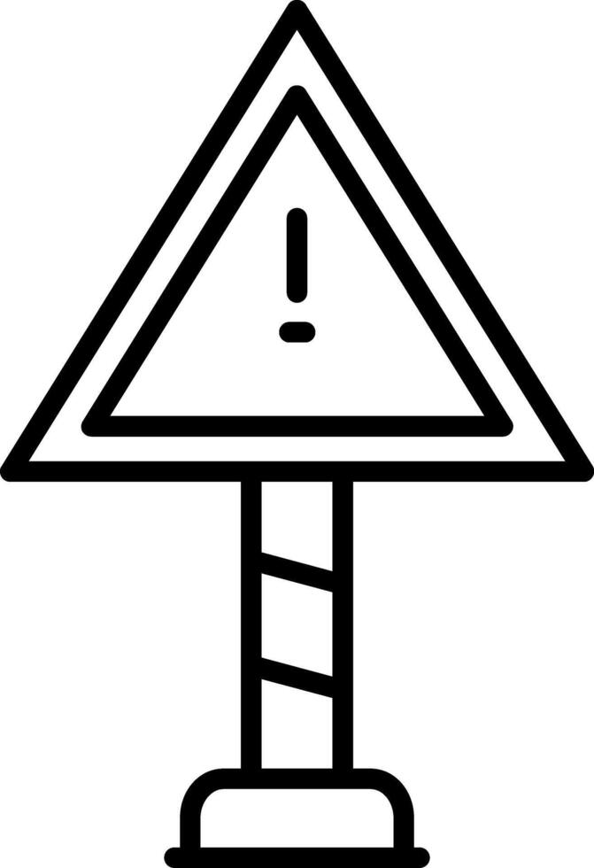 Risk Line Icon vector