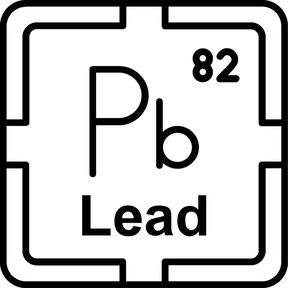 Lead Line Icon vector