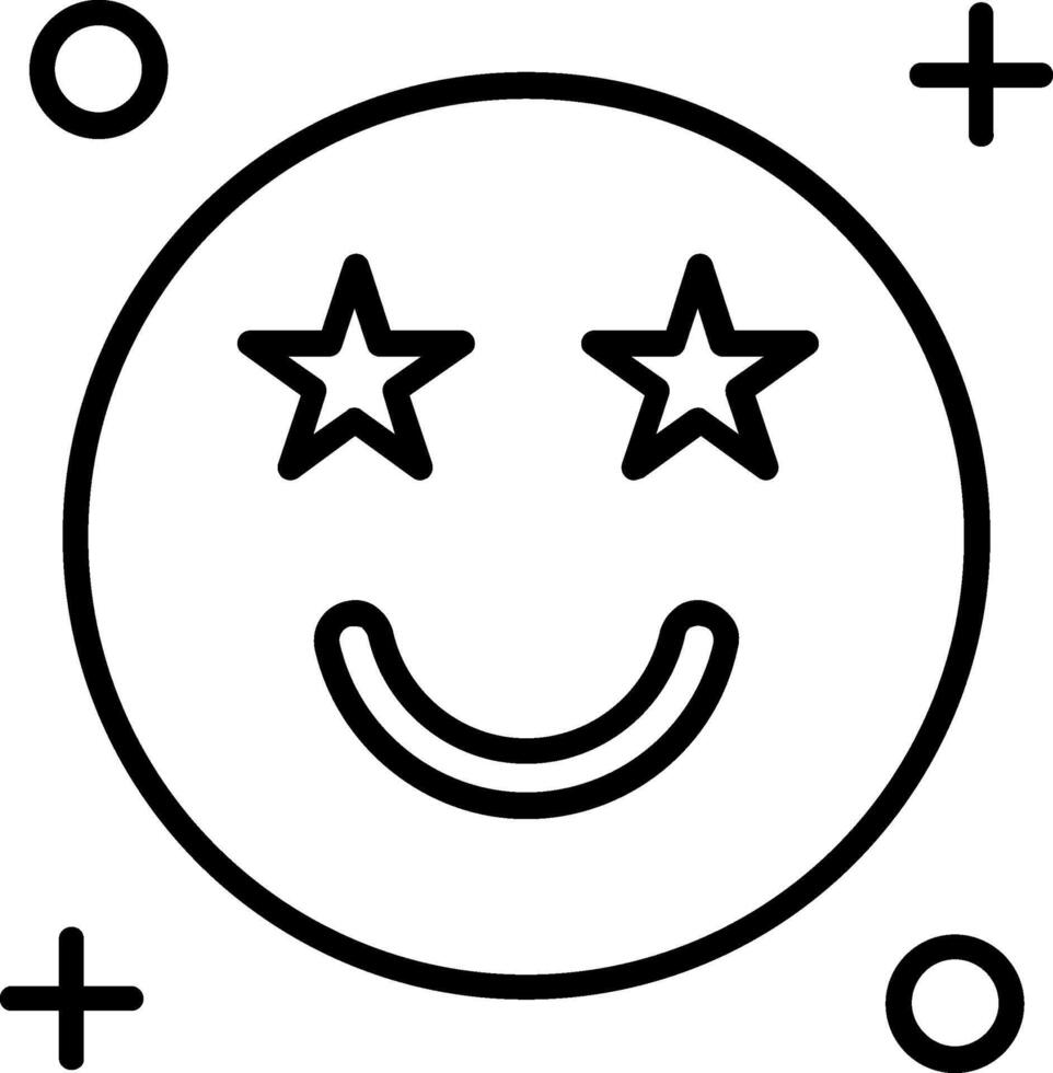 Famous Line Icon vector
