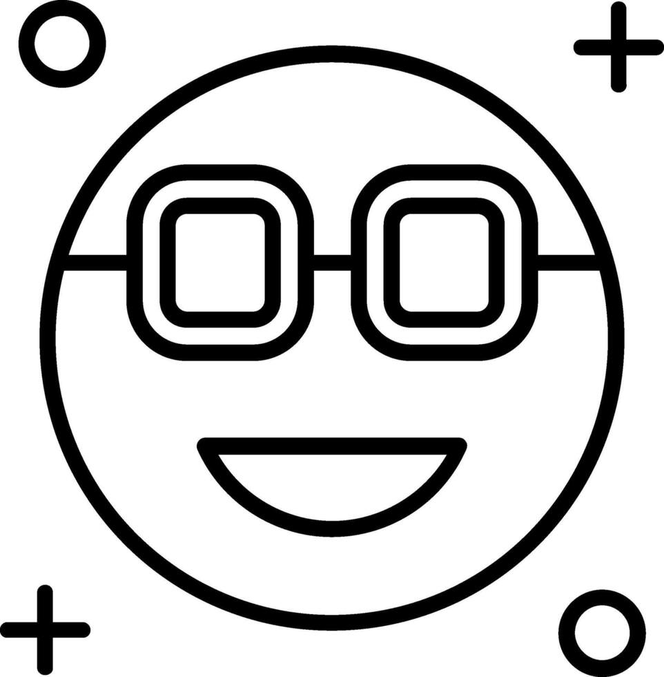 Cool Line Icon vector
