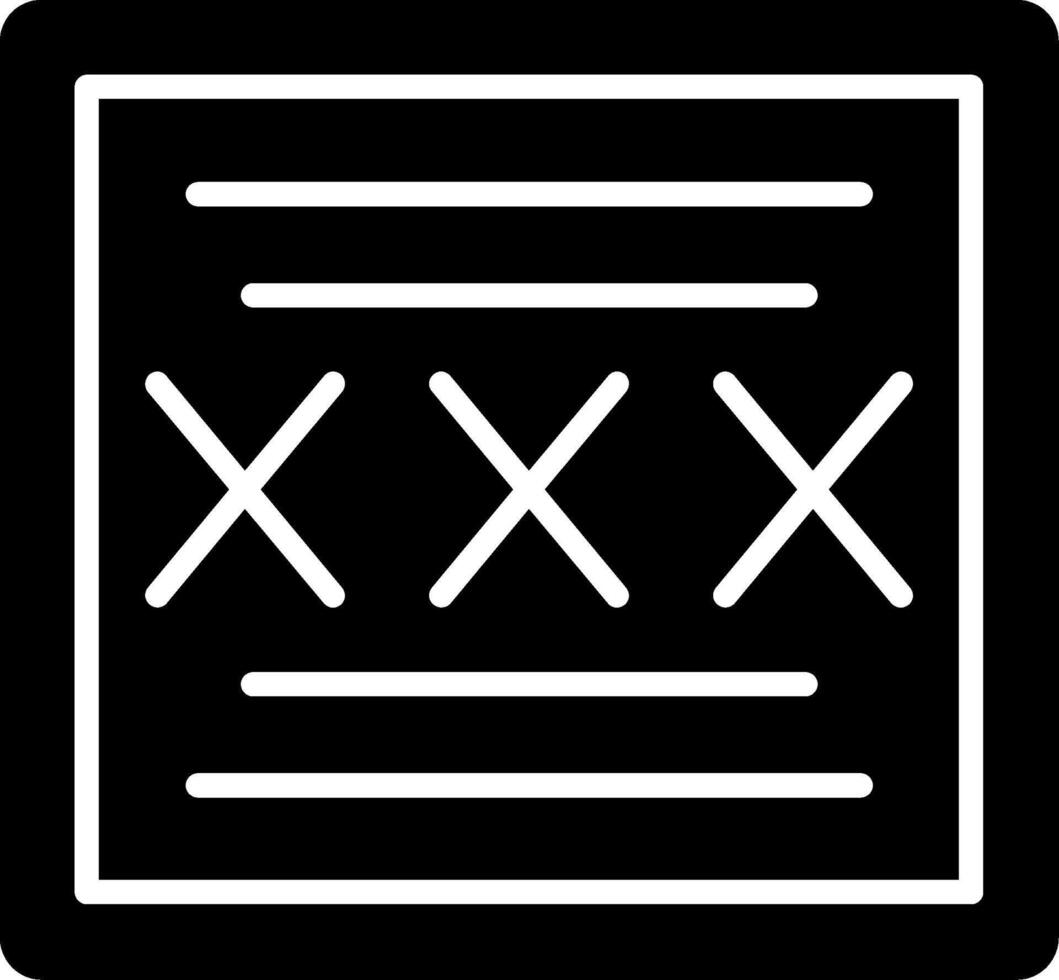 Code Glyph Icon vector