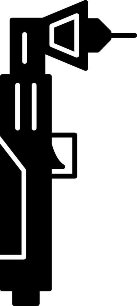 Plasma Cutter Glyph Icon vector