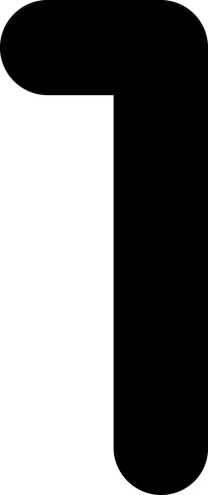 One Glyph Icon vector