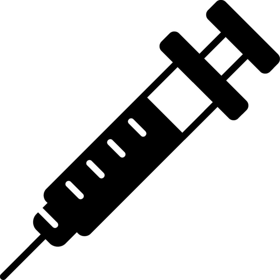 Injection Glyph Icon vector