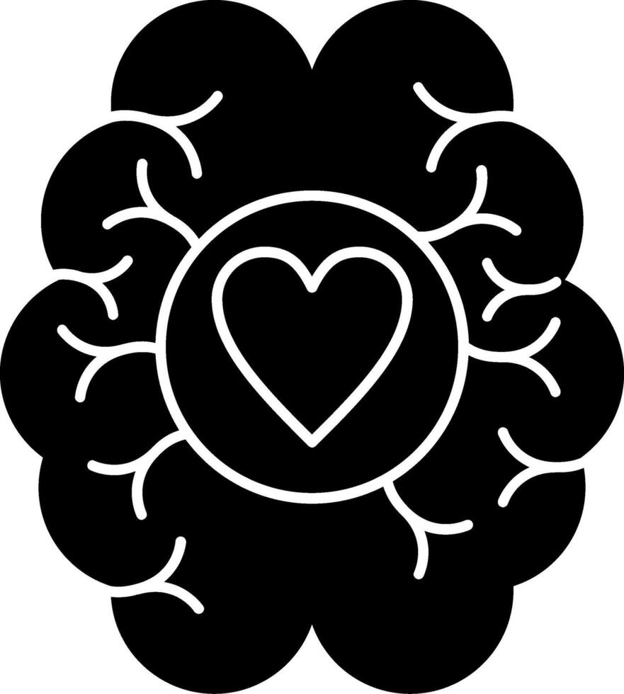 Dopamine Glyph Icon vector
