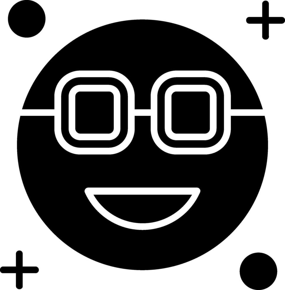 Cool Glyph Icon vector