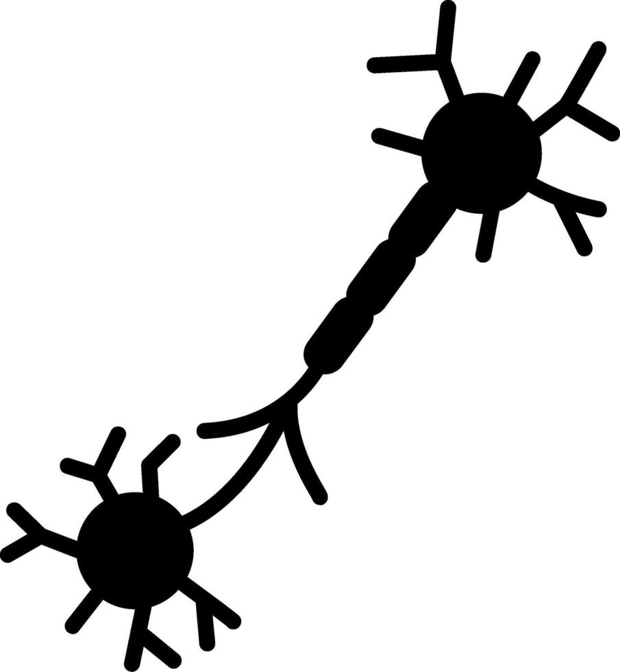 Nerve Glyph Icon vector