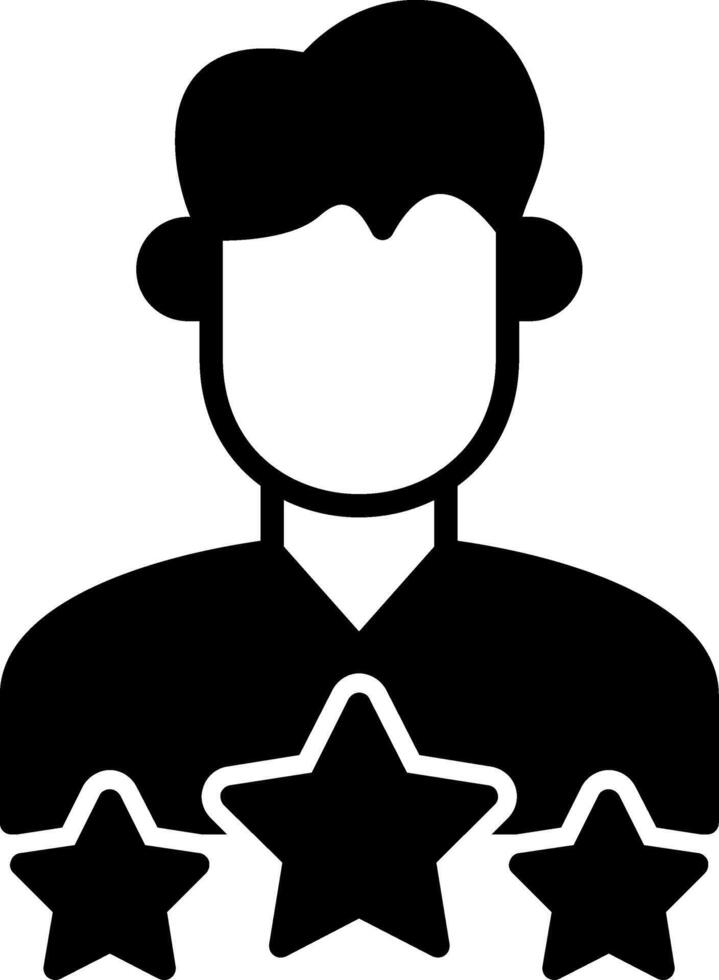 User Experience Glyph Icon vector