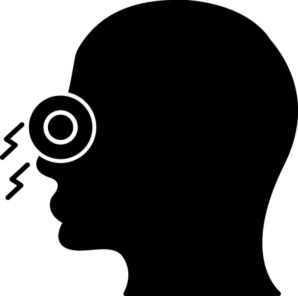 Congestion Glyph Icon vector