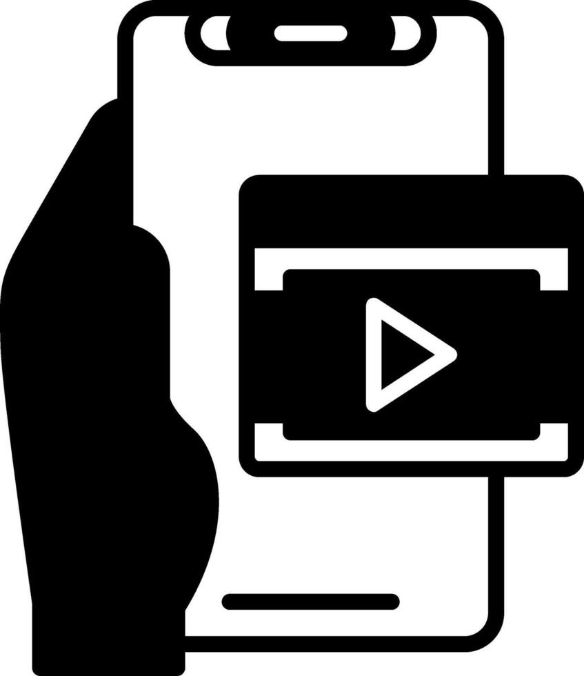 Carousel Glyph Icon vector