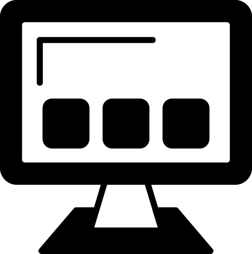Apps Glyph Icon vector