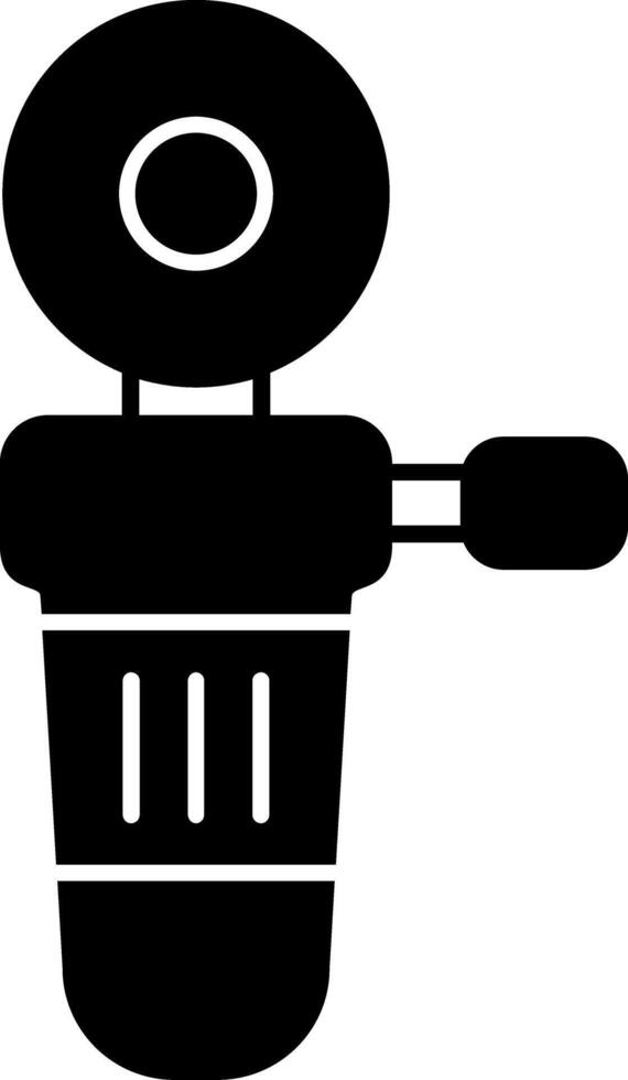 Polisher Glyph Icon vector
