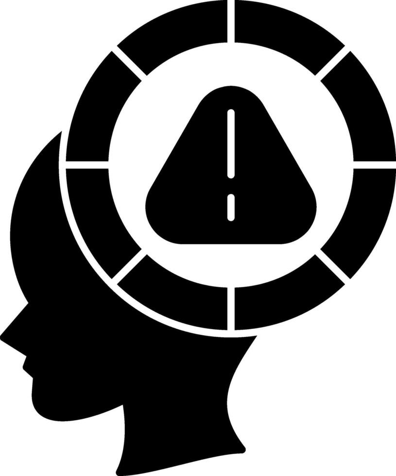 Parkinson Glyph Icon vector