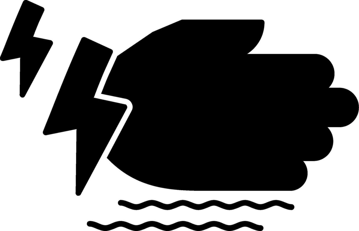 Tremor Glyph Icon vector