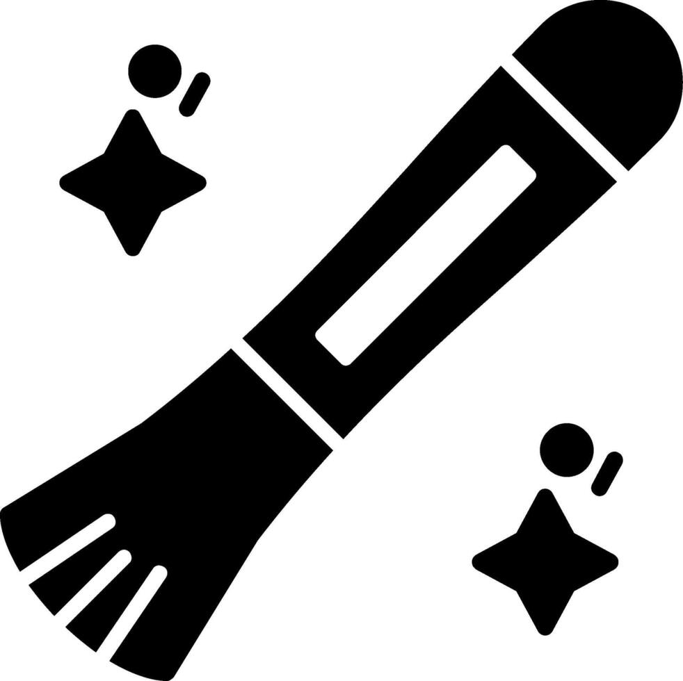 Brush Glyph Icon vector