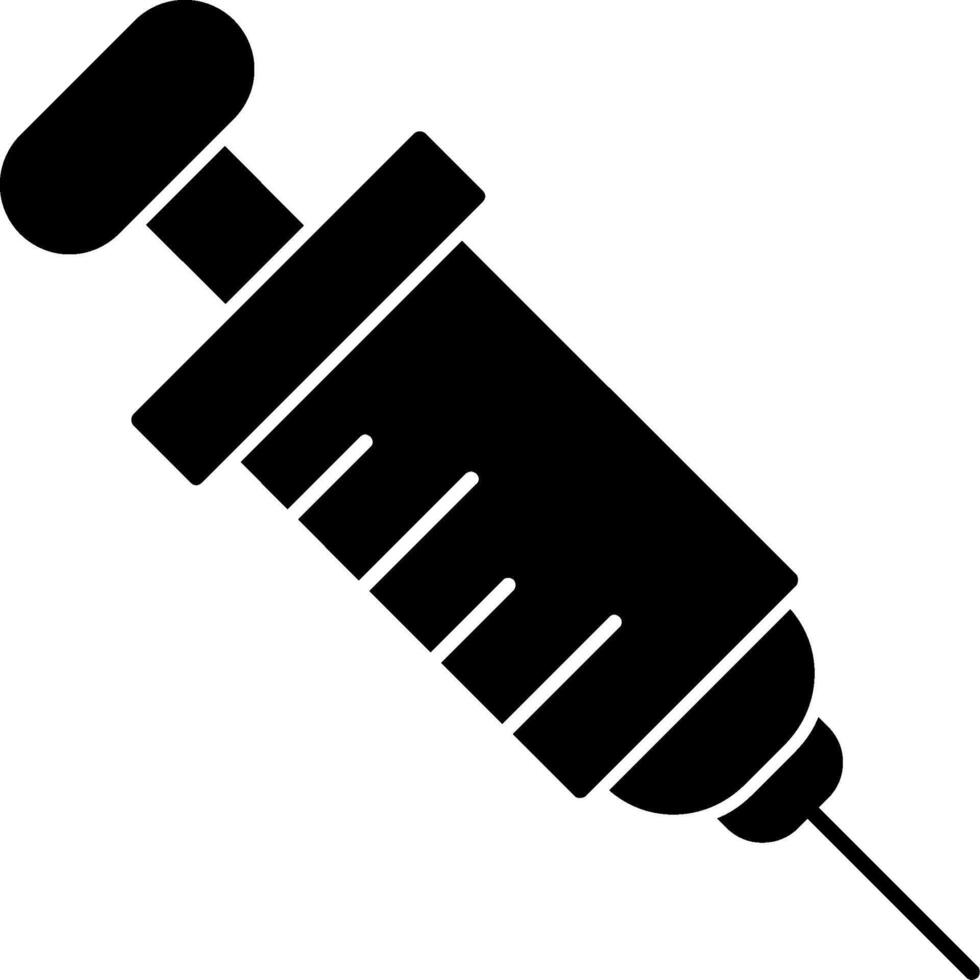 Injection Glyph Icon vector