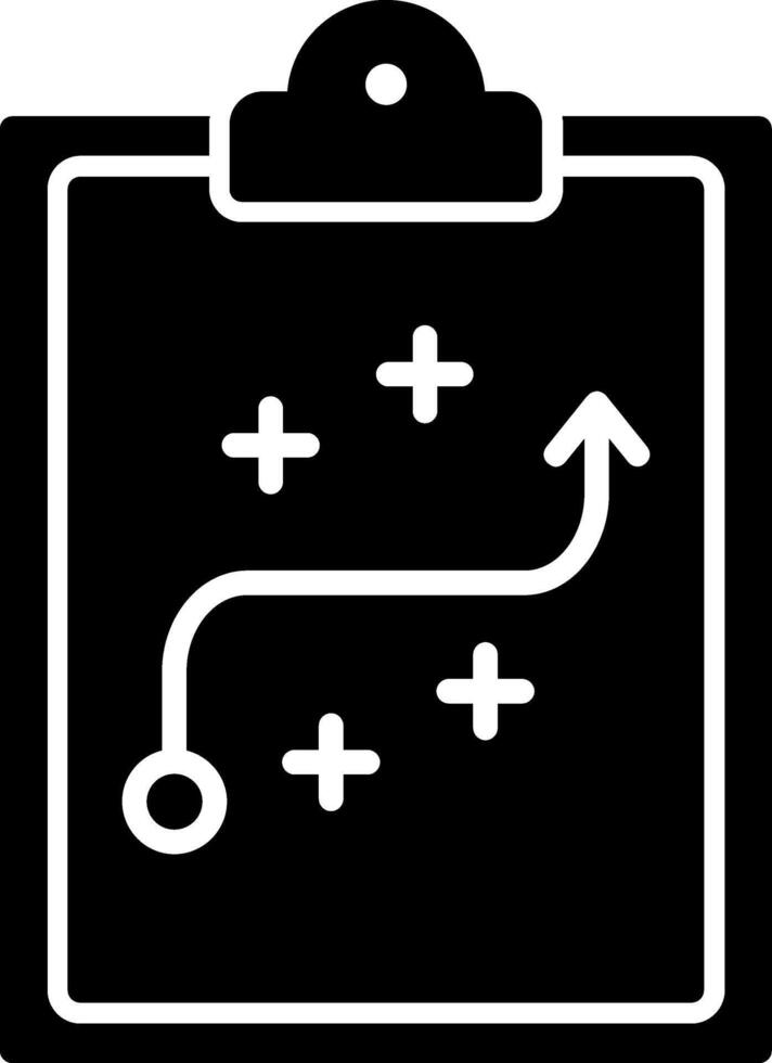 Strategy Glyph Icon vector