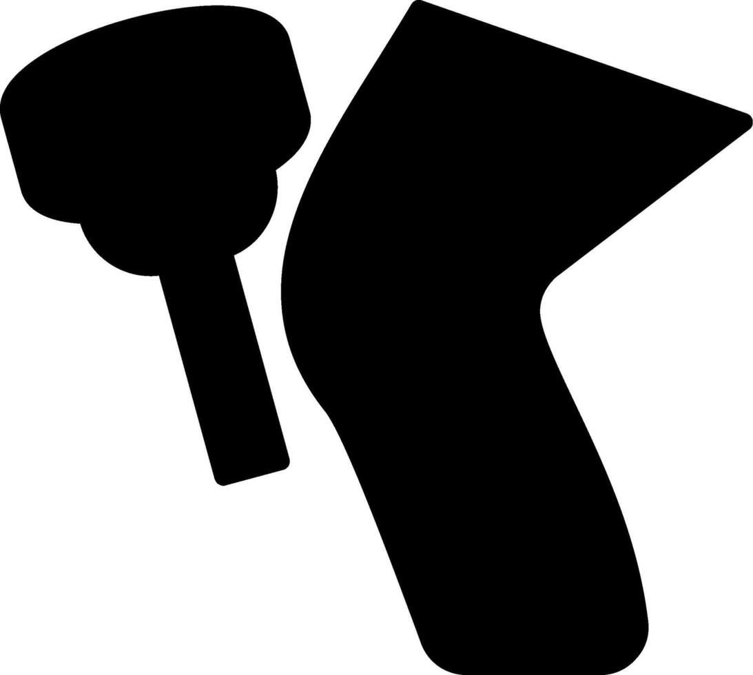 Reflexes Glyph Icon vector