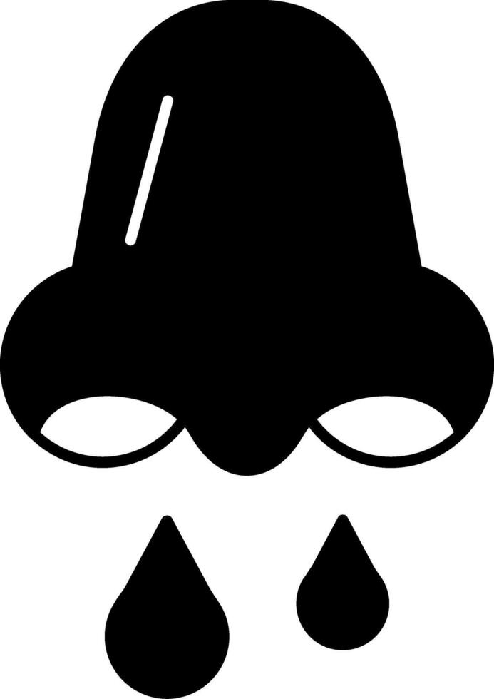 Congestion Glyph Icon vector