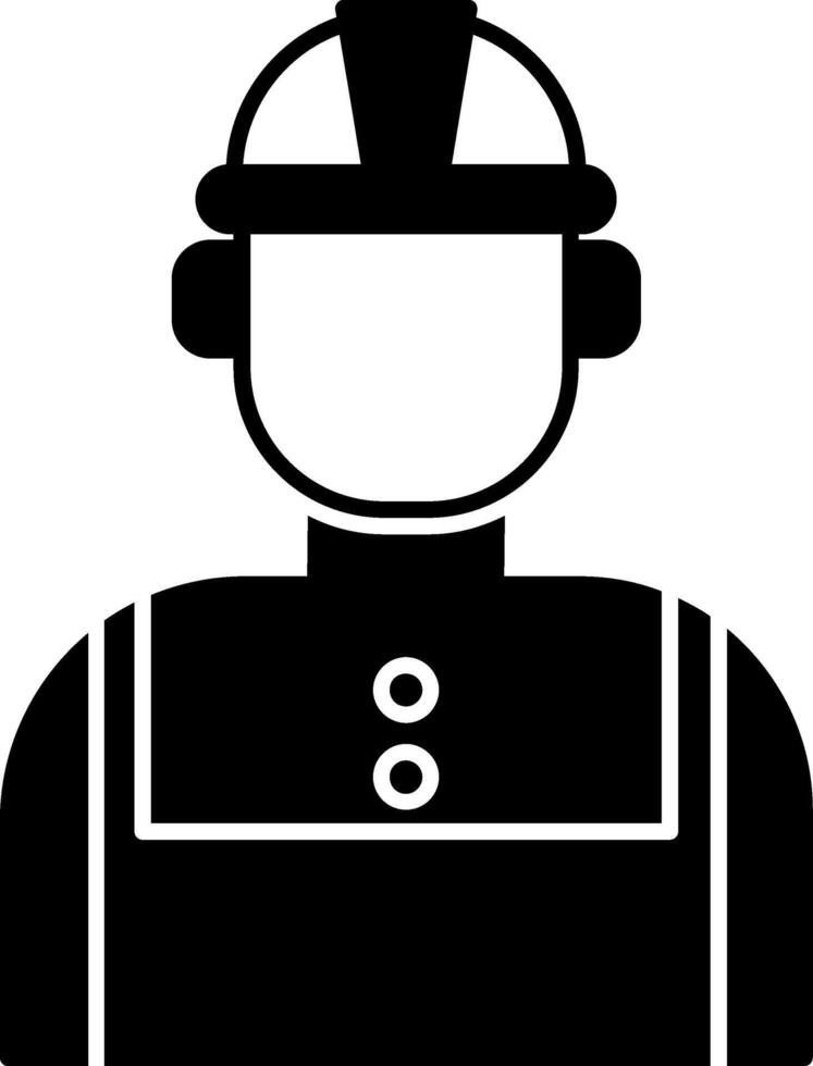 Technician Glyph Icon vector