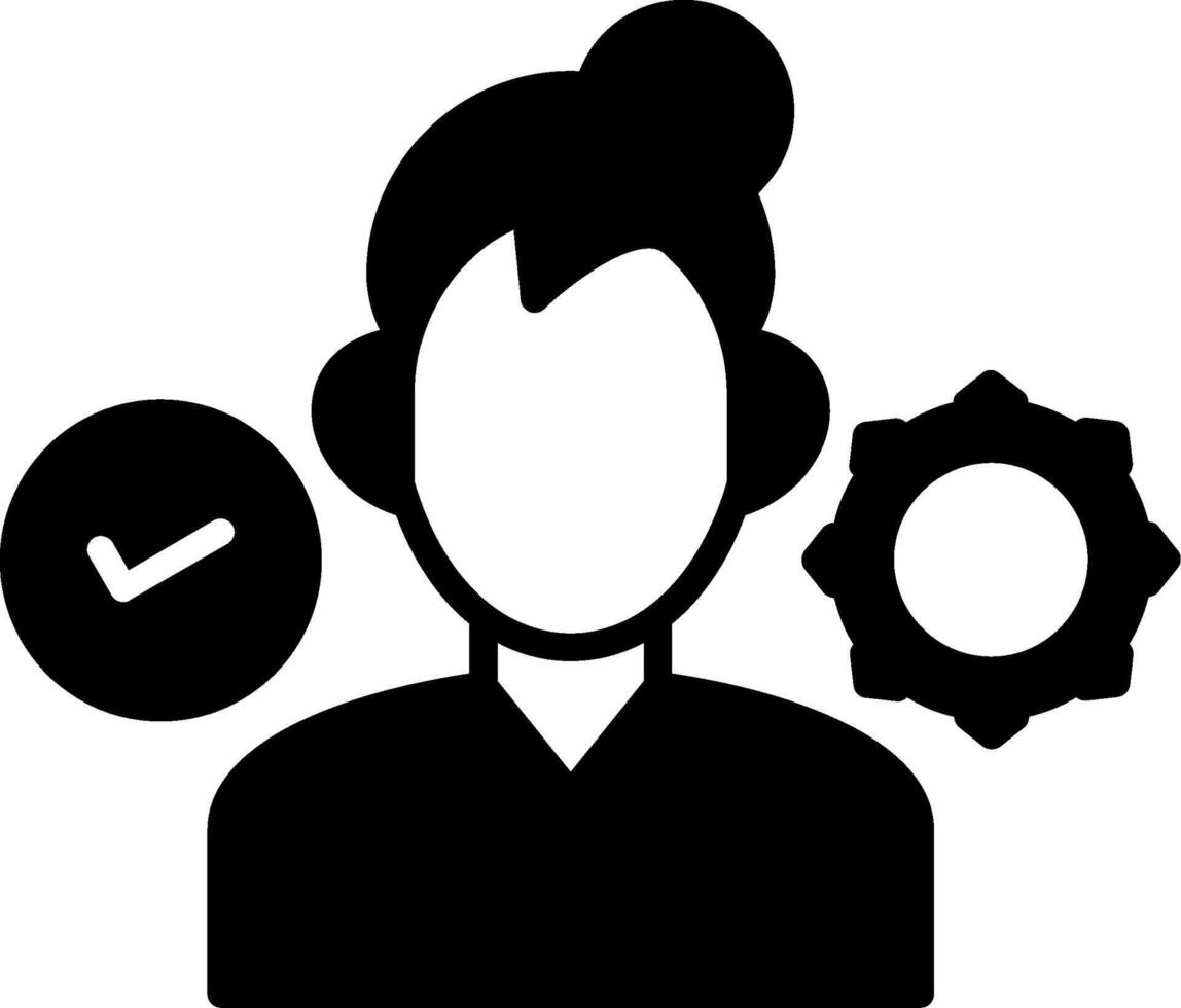 Coach Skills Glyph Icon vector