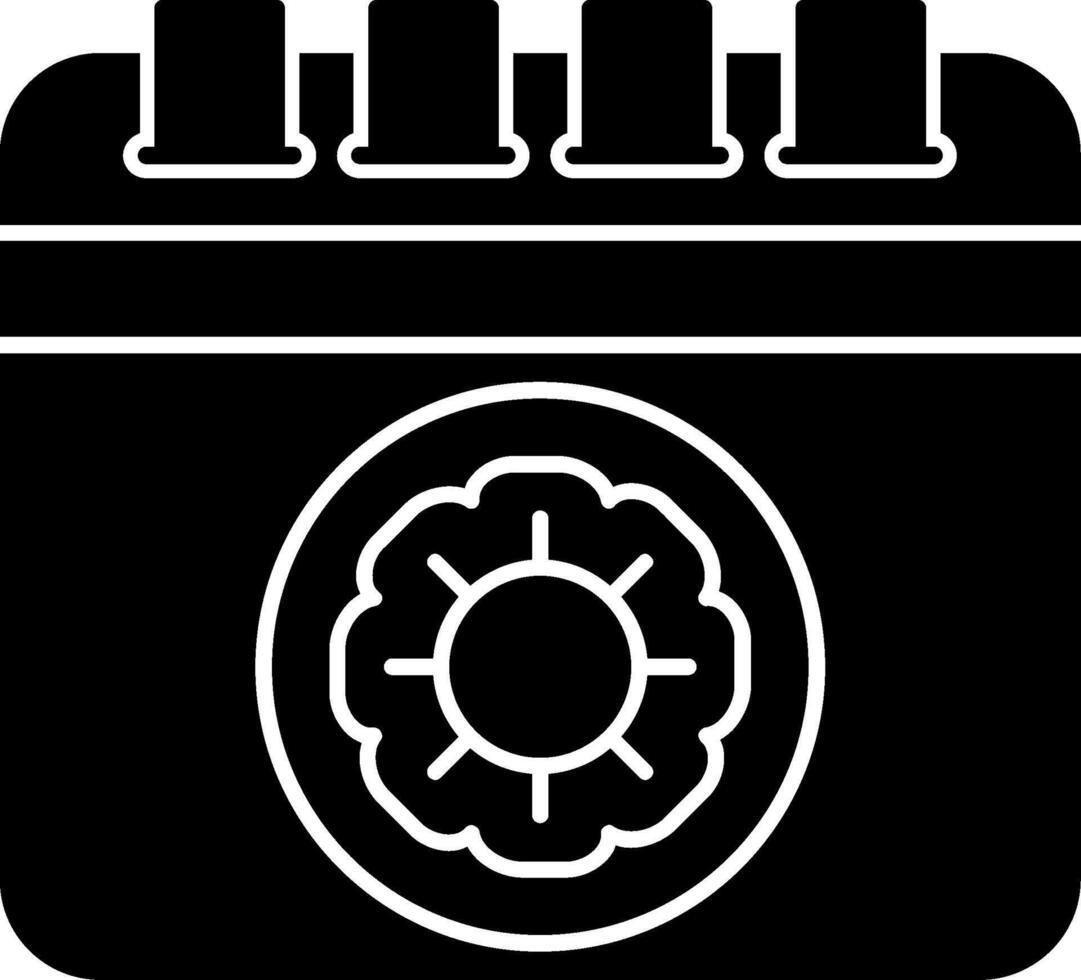 Spring Glyph Icon vector