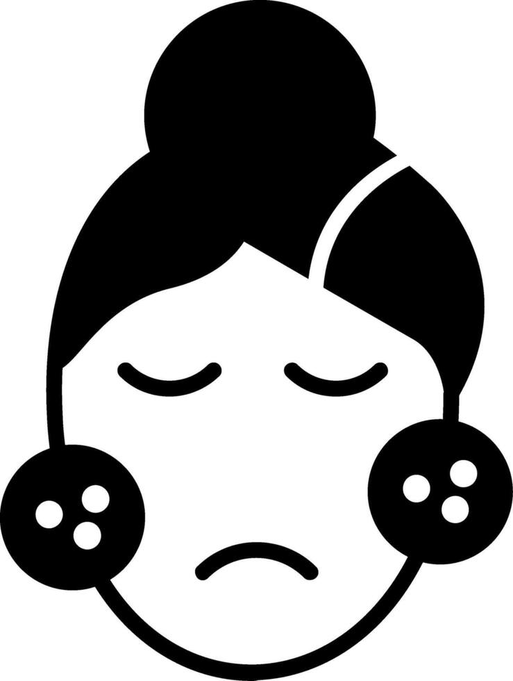 Eczema Glyph Icon vector