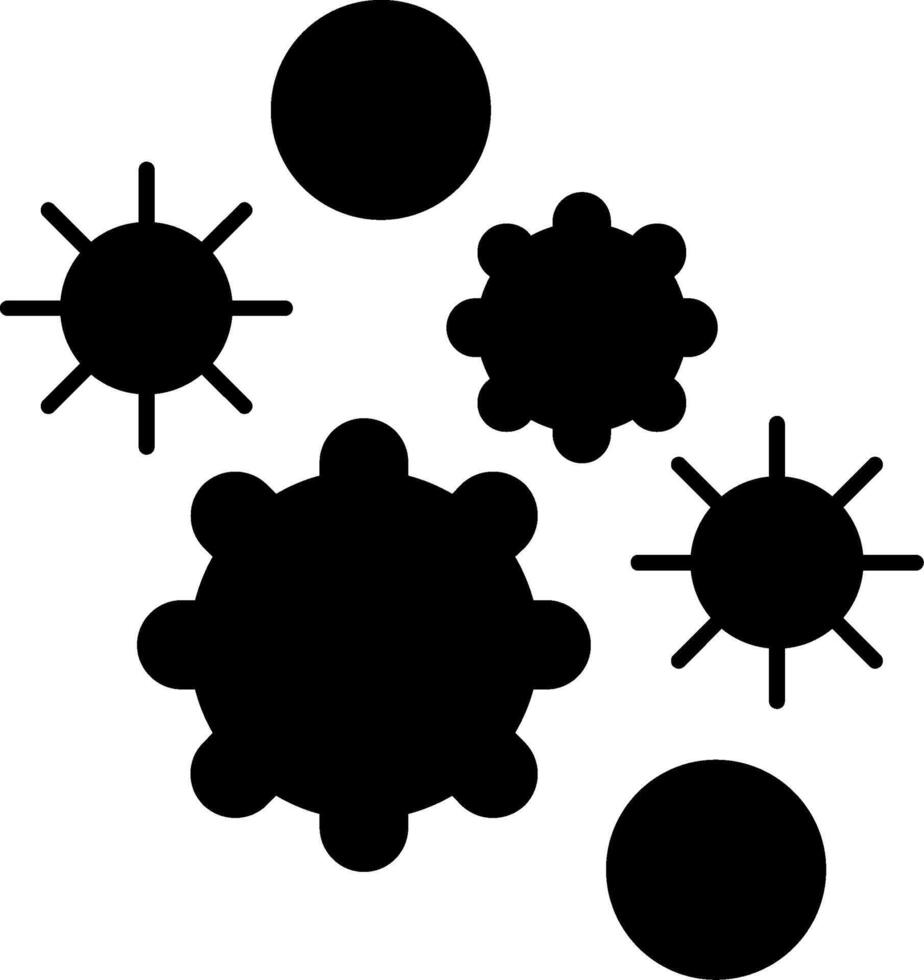 Allergen Glyph Icon vector