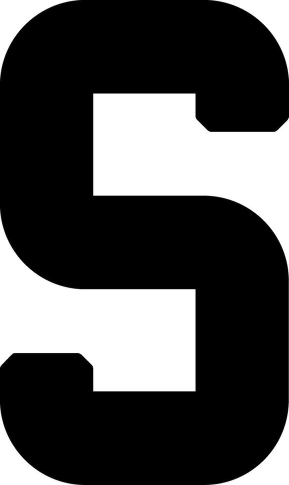 Small s Icon vector