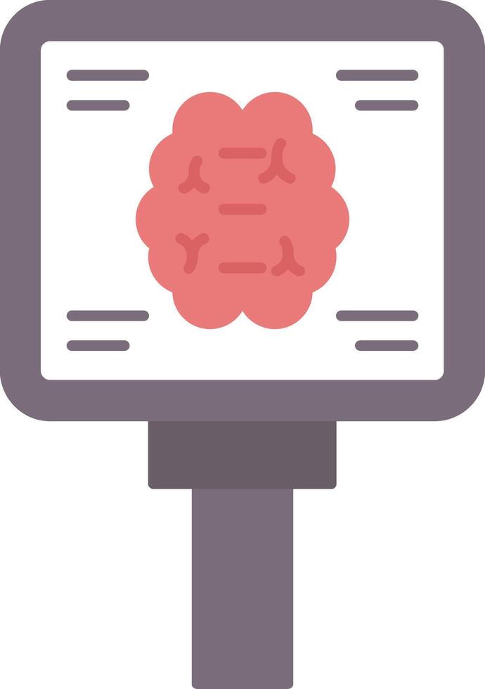 Mri Flat Icon vector