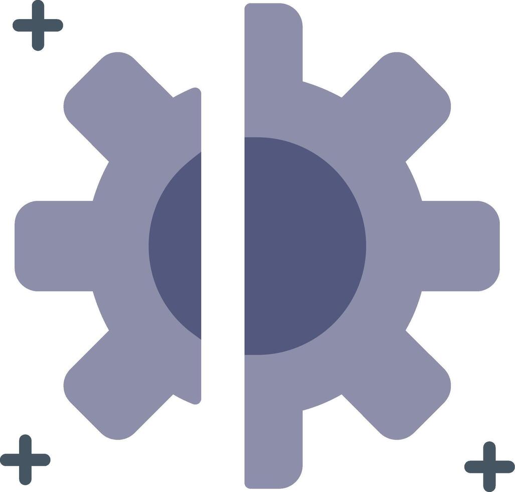 Disruption Flat Icon vector