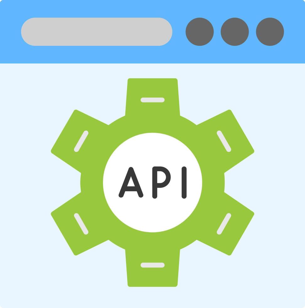 icono plano api 47211420 Vector en Vecteezy