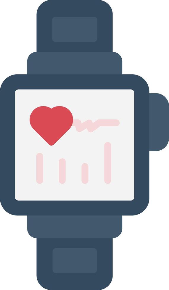Smartwatch Flat Icon vector