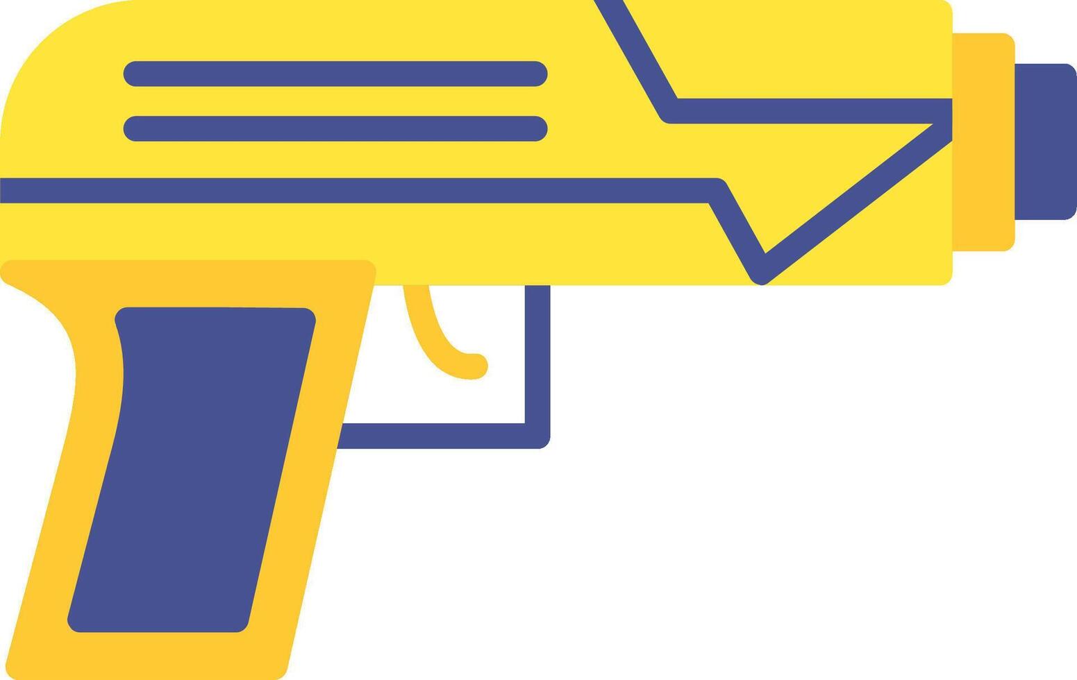 Starting Gun Flat Icon vector