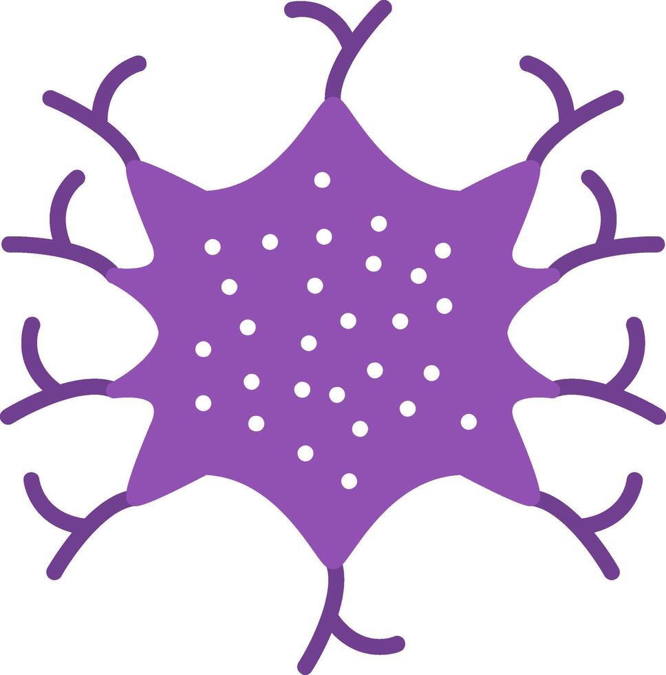 Microglia Flat Icon vector