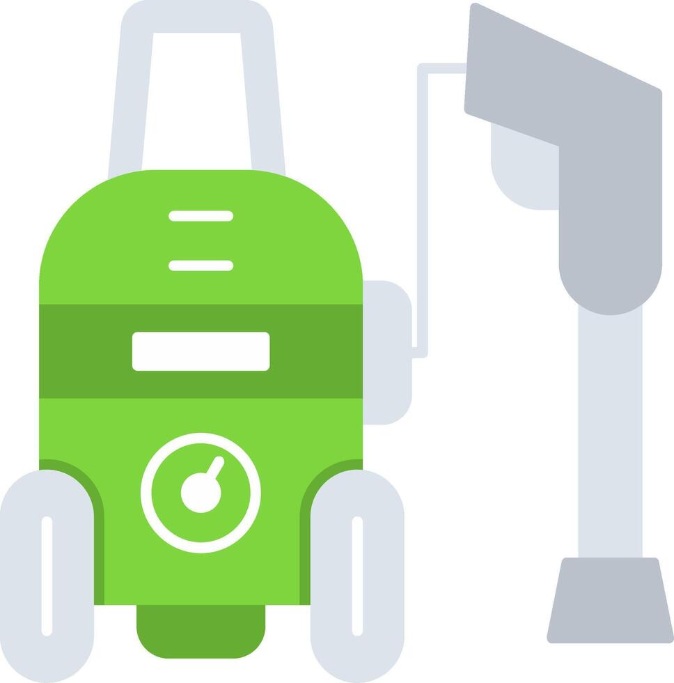Power Wash Flat Icon vector